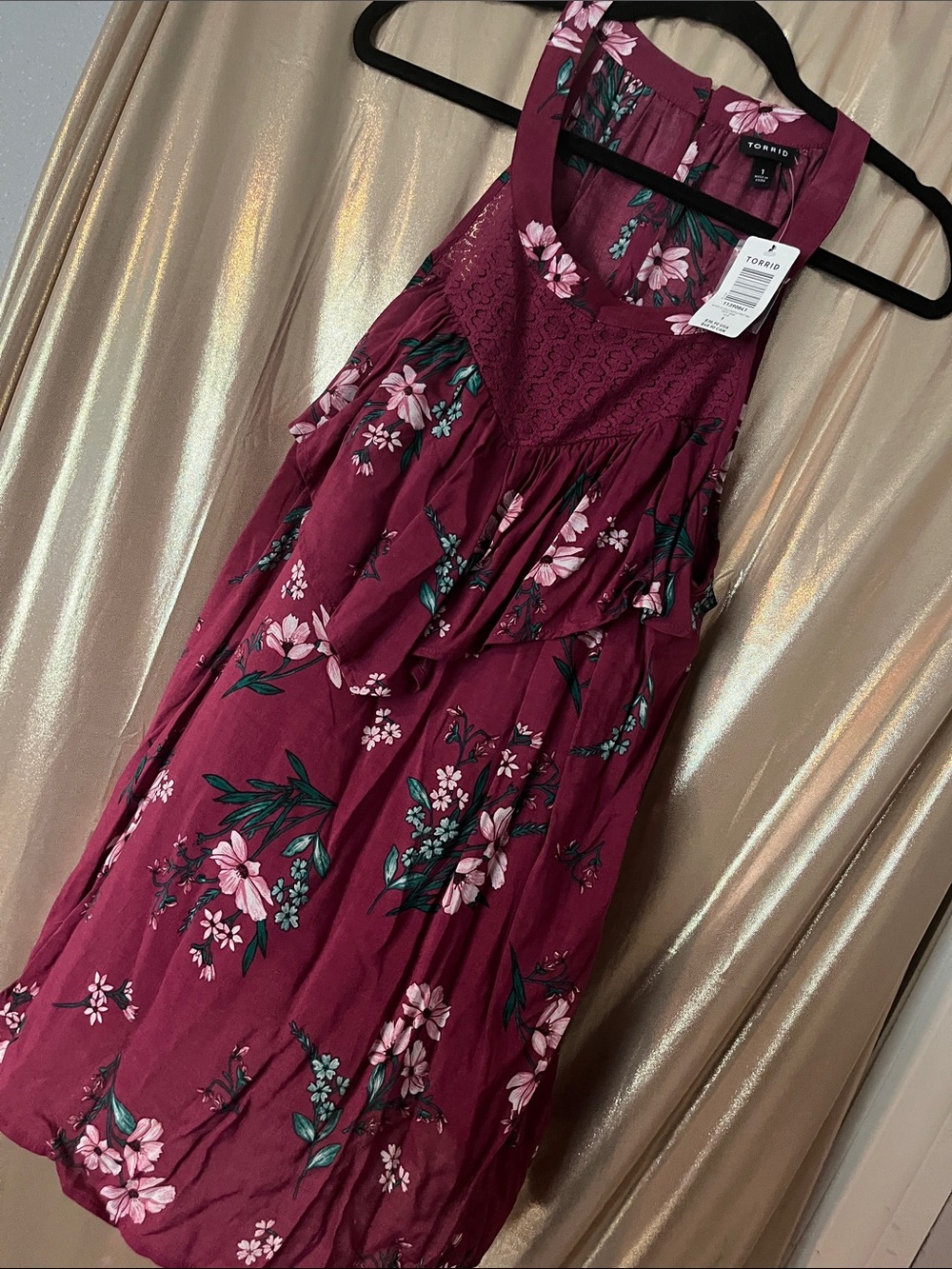 Torrid tunic halter neck top
